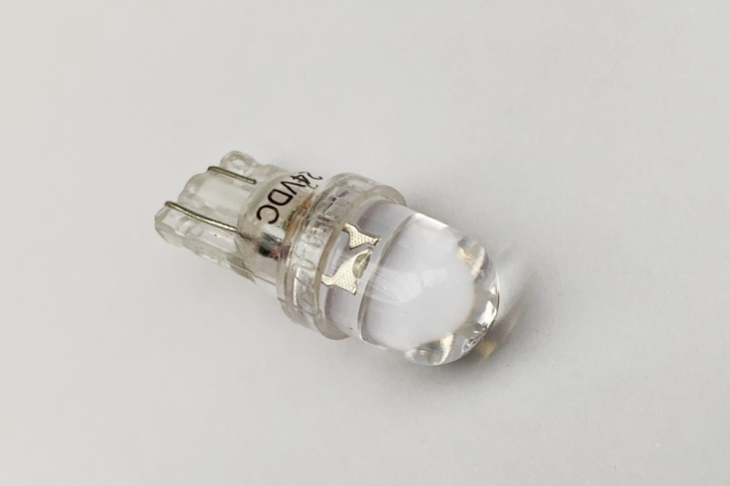 LED 1 Diode Glassockel T10/W5W Weiß 
